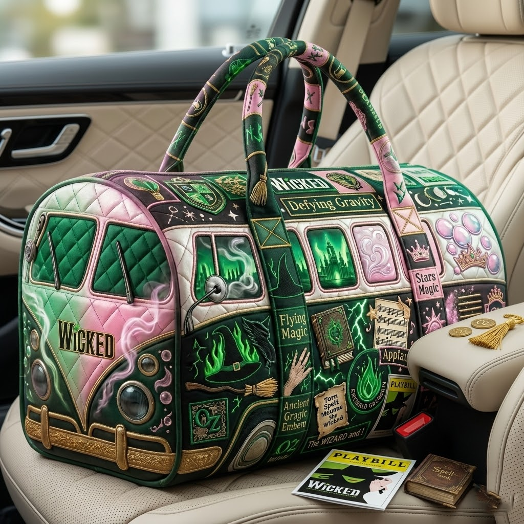 WCKD Premium Quilted Duffle Bag TNSM